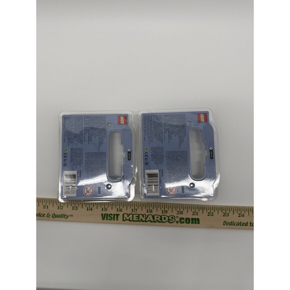 Lego BAM Packaging Empty Set Of 2 Holiday Package Only No Blocks - Picture 6 of 10